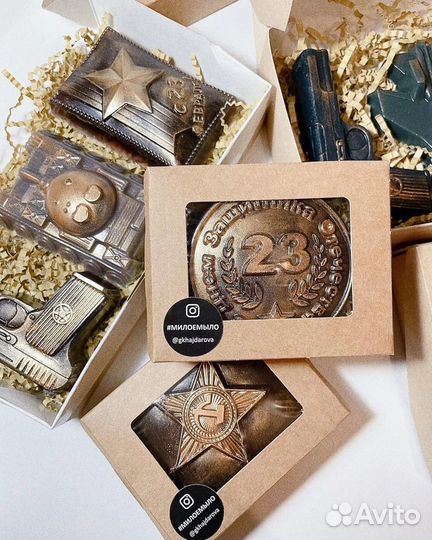 Мыло 23 февраля