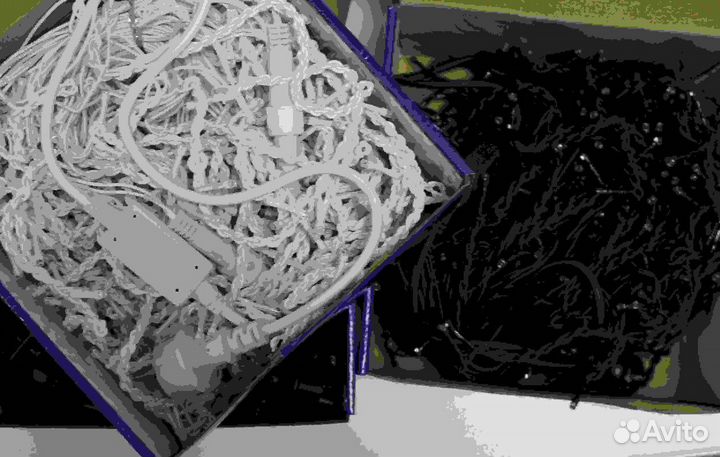 Гирлянда уличная 25м