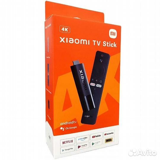 Приставка Xiaomi Mi TV Stick / 4К Новая