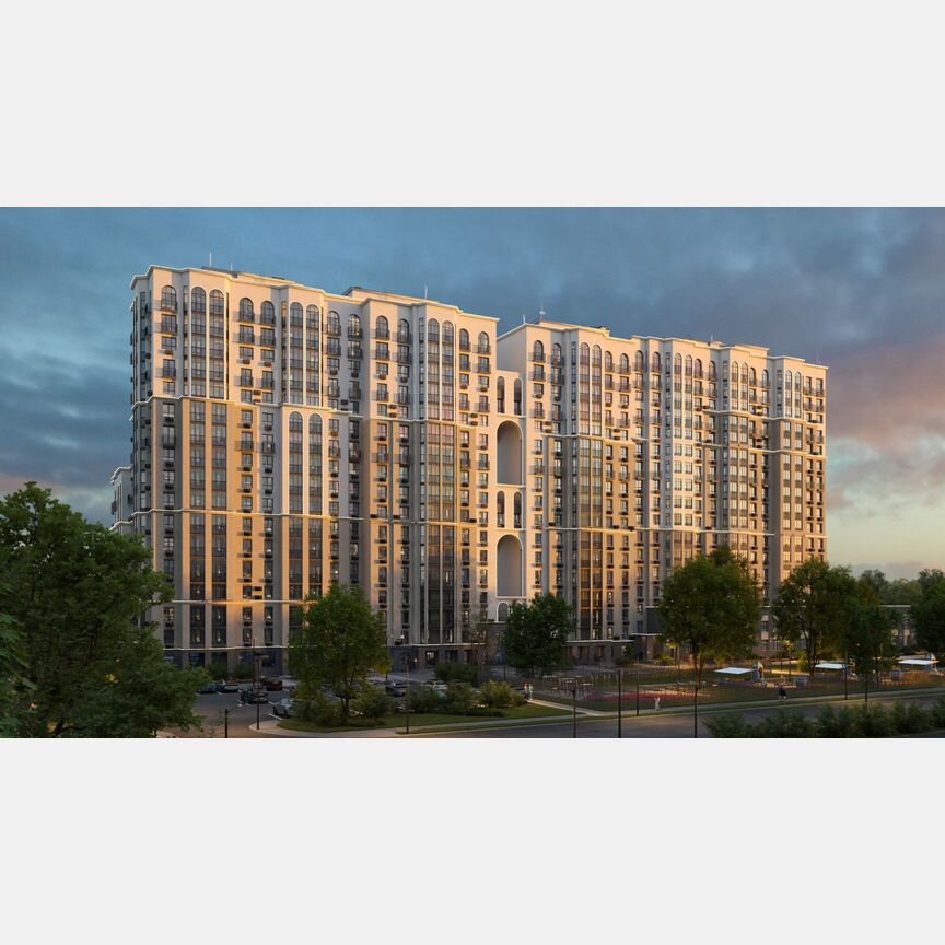 2-к. квартира, 44,9 м², 13/15 эт.