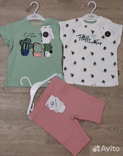 Новые комплекты для девочки 92 р., разные