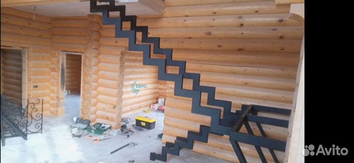 Металл каркасы,Лестницы на второй этаж. Ступени