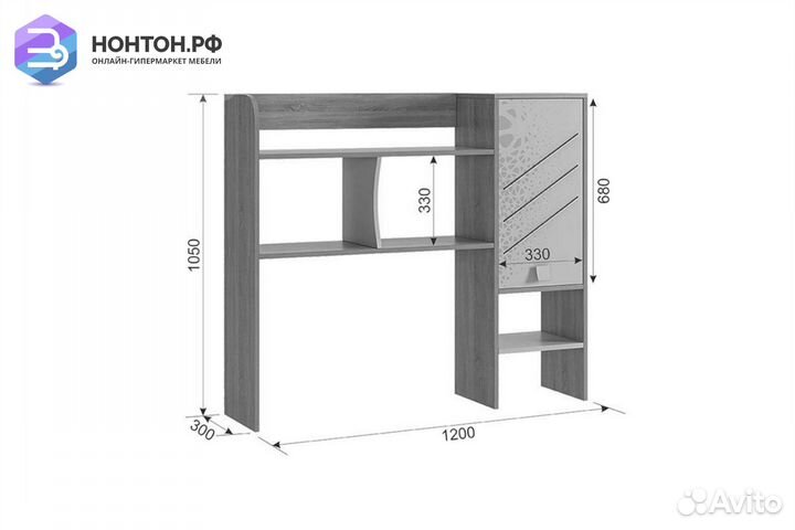 Надстройка 1200 прямая Энерджи