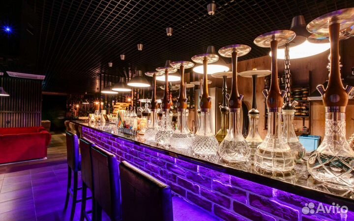 Готовый кальянный бар на 50 посадочных мест