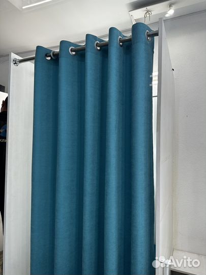 Шторы из канваса для примерки