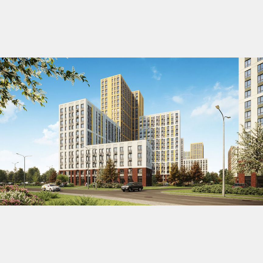 2-к. квартира, 63,2 м², 9/24 эт.