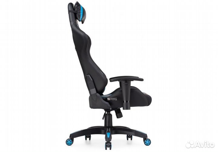 Компьютерное кресло Blok light blue - black