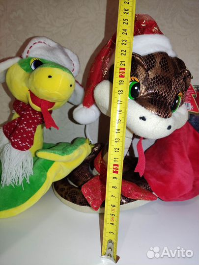 Мягкая игрушка змея