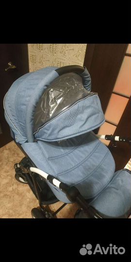 Коляска 2 в 1 Индиго