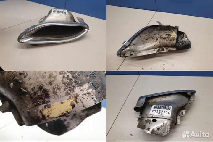 Насадка глушителя заднего левого Mercedes CLS-klas