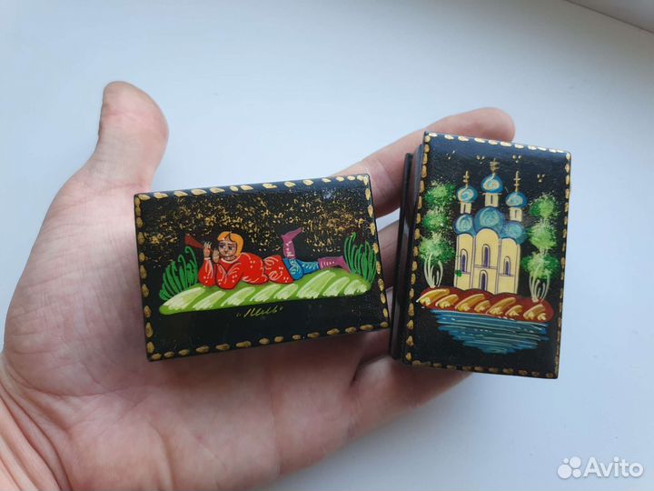 Шкатулка палех СССР