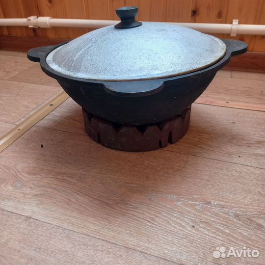 Казан чугунный