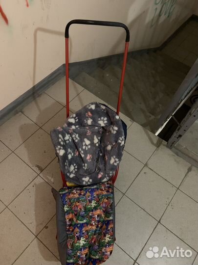 Детские зимние санки