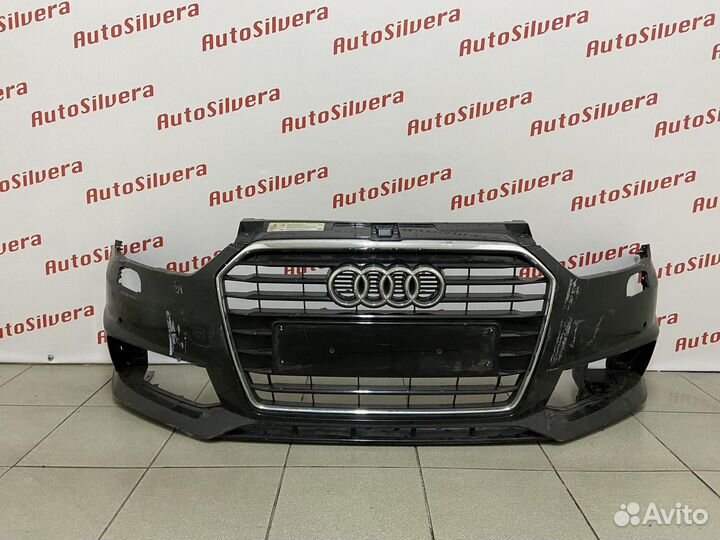 Audi A1 8x S-line 2014-2018 бампер передний