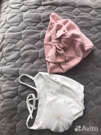 Детские шапочки для девочек