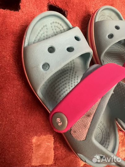 Crocs сандалии детские 8 размер