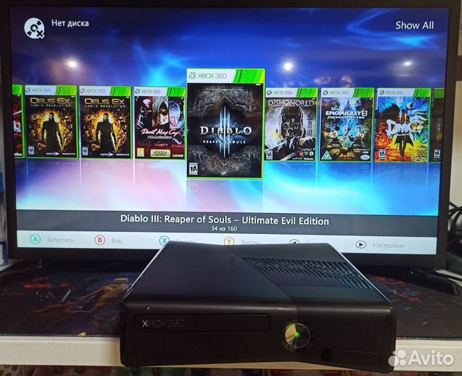 Xbox 360 1000 gb (1 TB ) 120 + Игр Гарантия