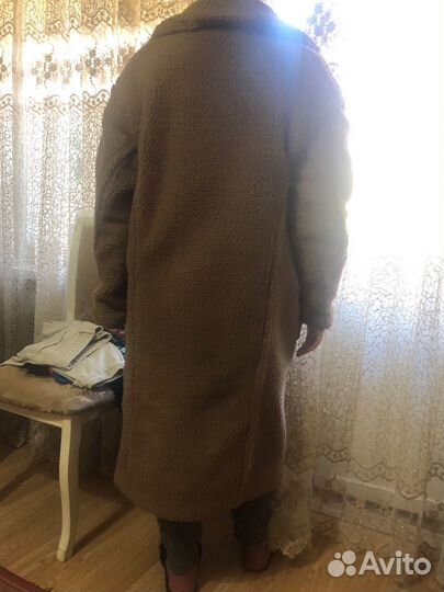 Пальто шуба чебурашка тедди