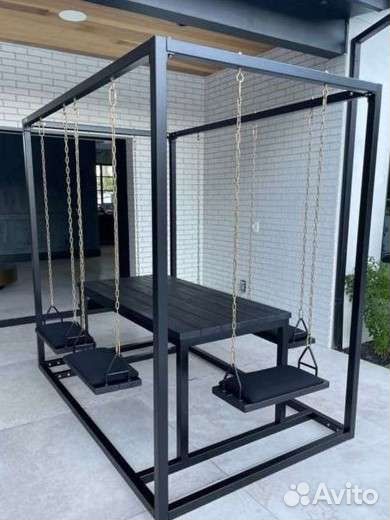 Беседка-качель