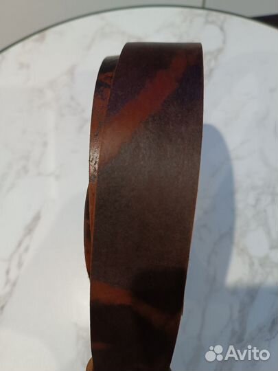 Мужской кожаный ремень