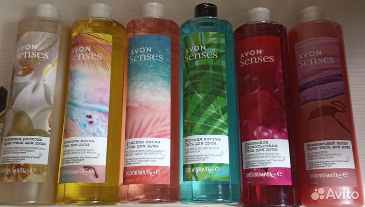 Гели для душа,шампунь,пена эйвон, Фаберлик