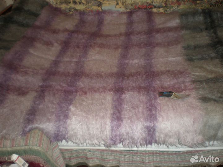 Плед мохеровый