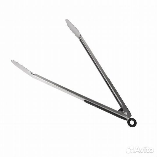 Щипцы для барбекю нержавеющая сталь цельные 30 см