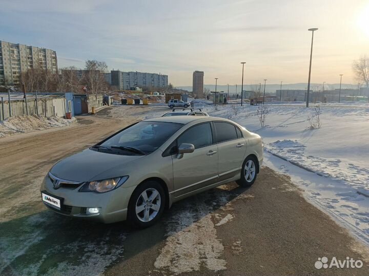 Honda Civic 1.8 AT, 2008, 215 000 км