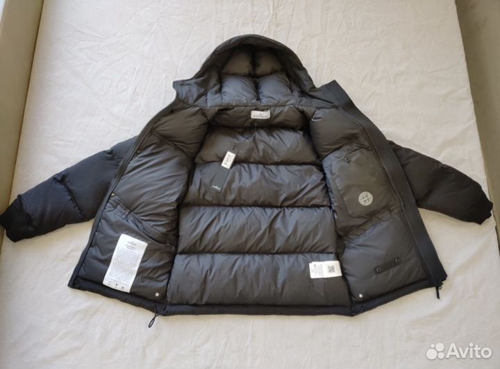 Пуховик мужской Stone island Nylon Metal Down