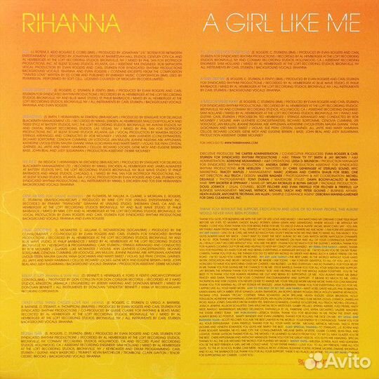 Виниловая пластинка Rihanna, A Girl Like Me