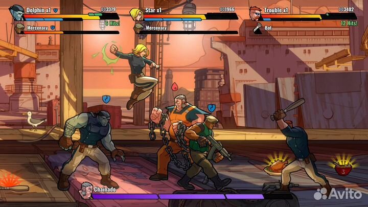 Mayhem Brawler PS5, русские субтитры