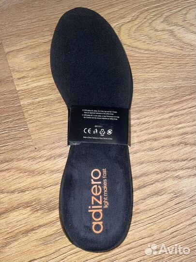 Стельки adidas adizero оригинал