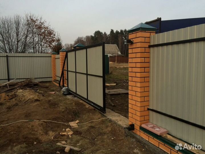 Откатные ворота на заказ