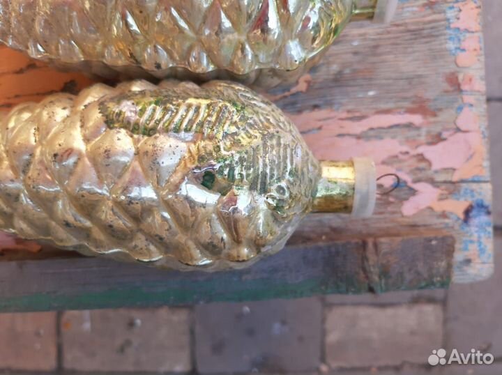 Новогодние игрушки СССР,шишки