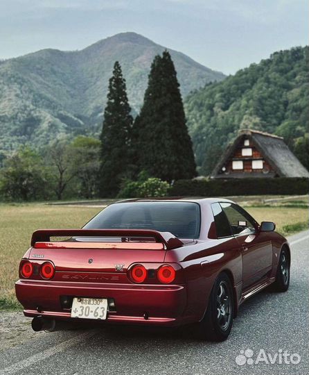 Nissan Skyline GT-R32 (кузов Kyosho mini-z)