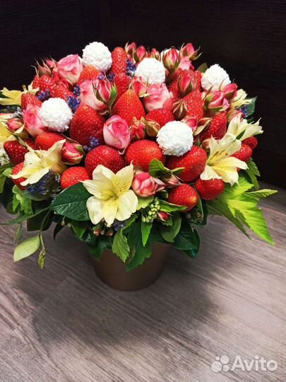 Живые цветы букеты