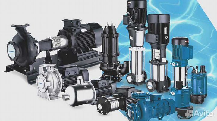 Ремонт насосов и насосных станций