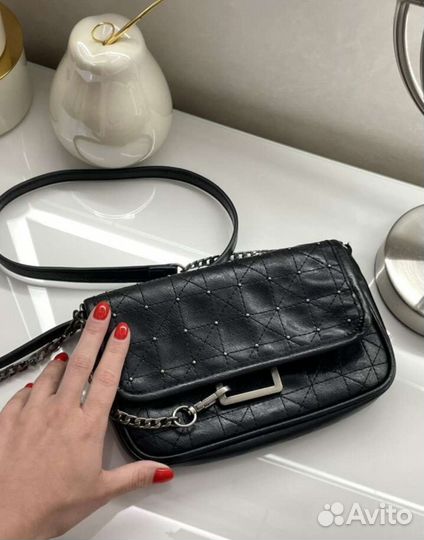 Сумка Zara натуральная кожа