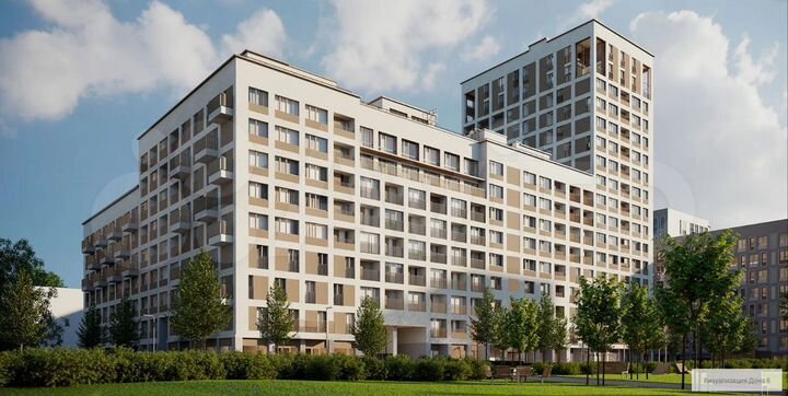 Квартира-студия, 29,5 м², 8/9 эт.