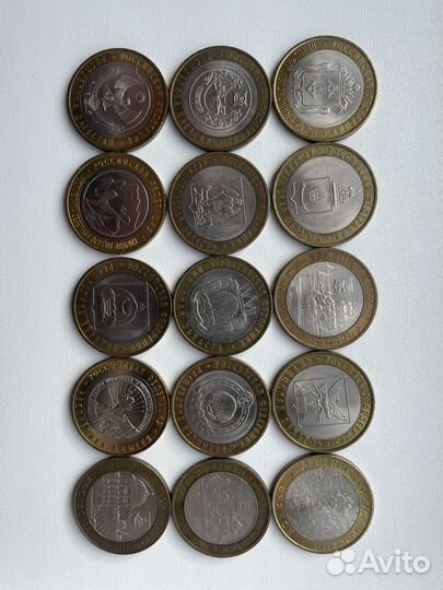 Обмен биметалл 10 р