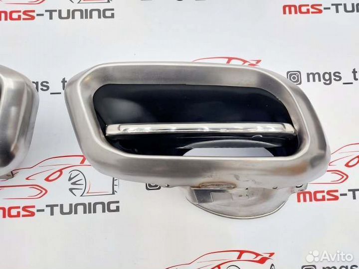 Насадки на выхлоп Maybach хром Mercedes GLS X167