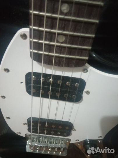 Гитара fender squier bullet mustang черный