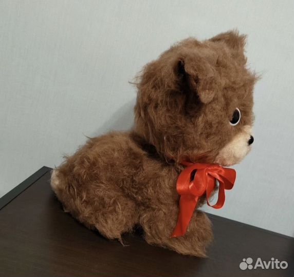 Мягкая игрушка СССР щенок Дружок винтаж ретро