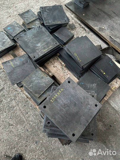 Закладная пластина 200х200х5