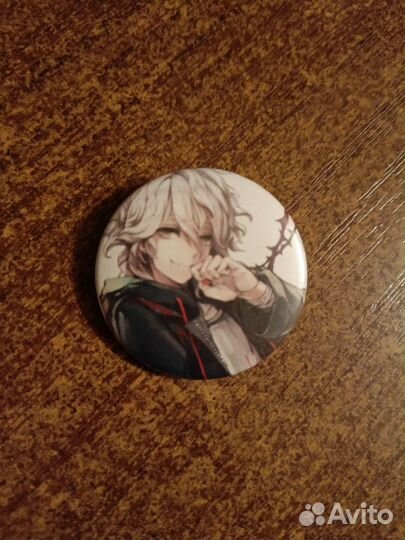 Значок 37 мм, Danganronpa, Nagito Komaeda