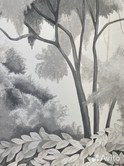 Картины в интерьер. Ручная работа. Роспись стен