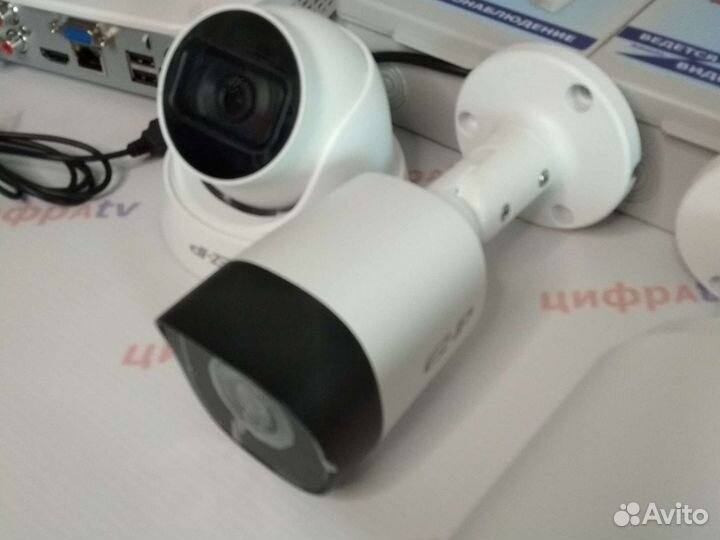 Видеонаблюдение IP 4Мп Dahua 6 варио Dahua регистр