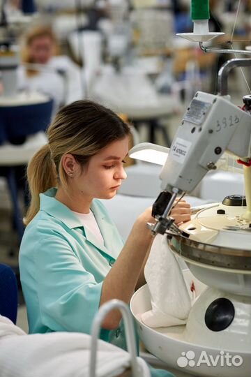 Работницы на трикотажную фабрику (с обучением) сжм