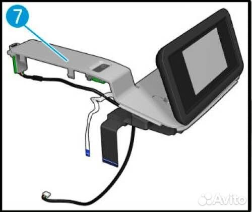 Ориг. Автоподатчик, Дуплекс, Панель управления HP