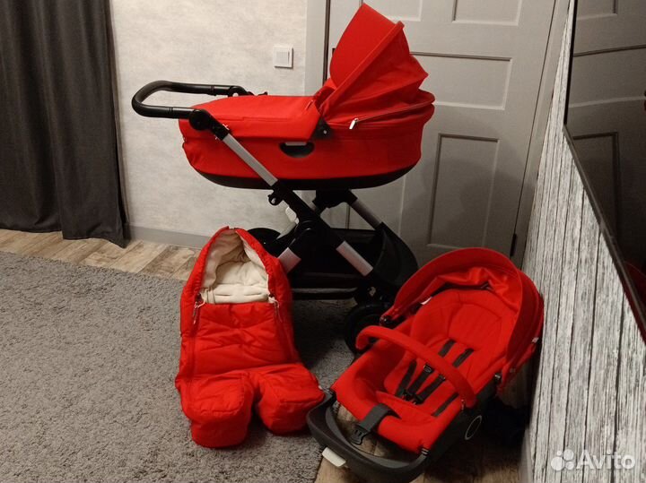 Коляска stokke trailz terrain 2 в 1